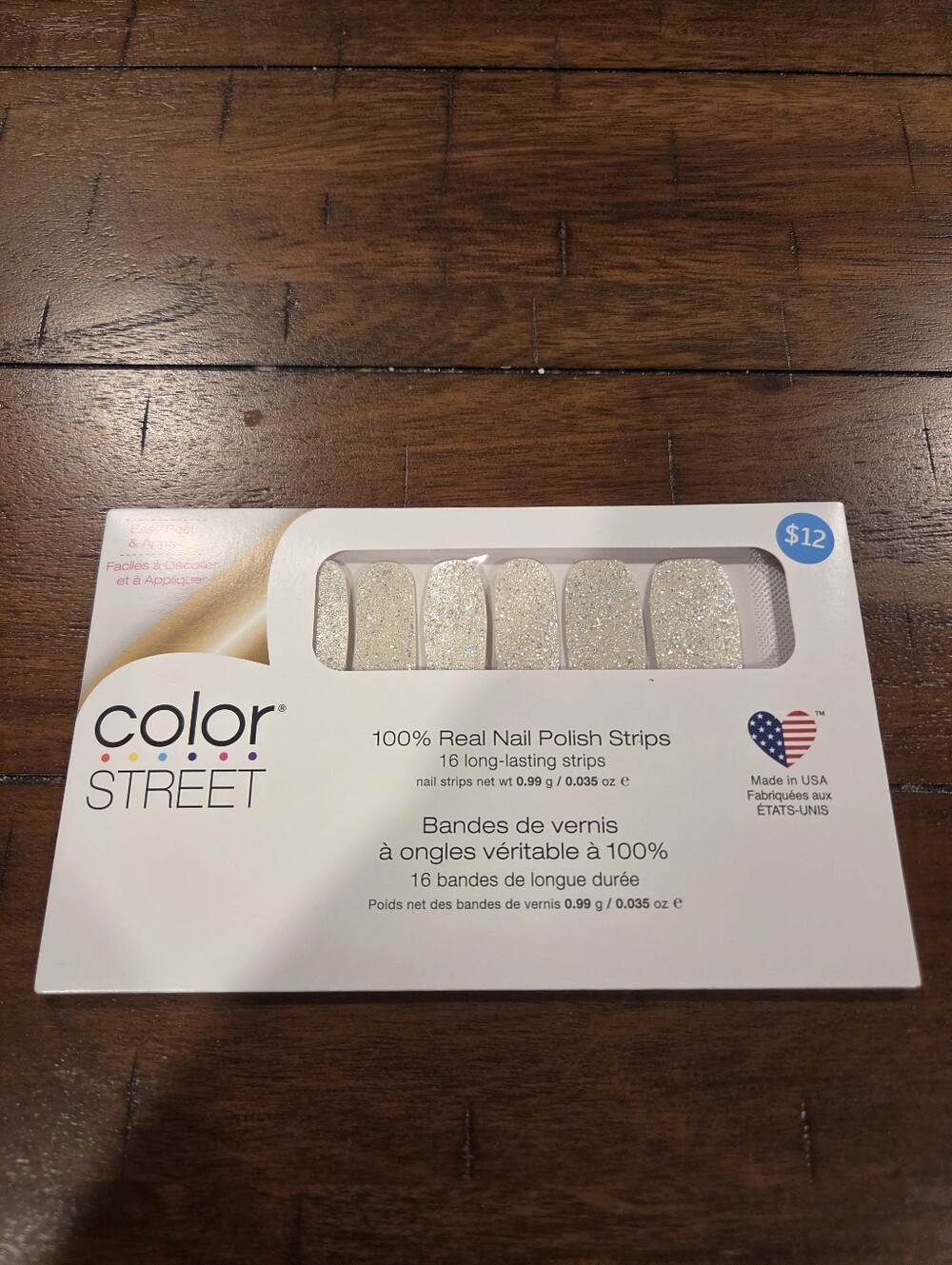 Color Street Glitter Nail Polish Strips - Home Sleet Home